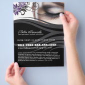 Semi-permanenter Flyer für die Verlängerung der Au (Hand)