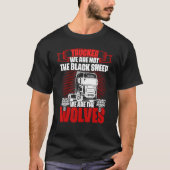 Semi trailer truck driver  9 T-Shirt (Vorderseite)
