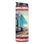 Semi Truck American Truck Driver Thermosbecher (Nach rechts gedreht)