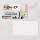 Semi Truck | Bewegungen | Umlaufboxen Visitenkarte (Vorne/Hinten)