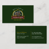 Semi Truck Business Card Visitenkarte (Vorne/Hinten)