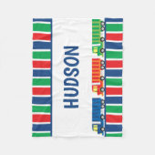 Semi Truck Convoy Personalisiert Fleece Blanket (Vorderseite)