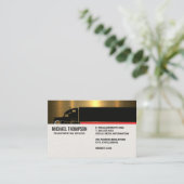 Semi Truck | Dienstleistungen der LKW-Industrie Visitenkarte (Stehend Vorderseite)