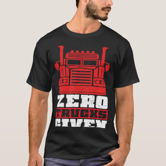 Semi Truck Driver Do Not Disturb I'm Jacking Off T-Shirt (Vorderseite)