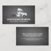 Semi Truck | Industrie | Logistik Visitenkarte (Vorne/Hinten)