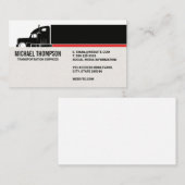 Semi Truck | LKW-Industrie Visitenkarte (Vorne/Hinten)