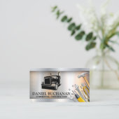 Semi Truck Logo | Hardware-Tools Visitenkarte (Stehend Vorderseite)