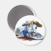 Semi Truck mit Sleepercab Magnet (Vorderseite/Rückseite)