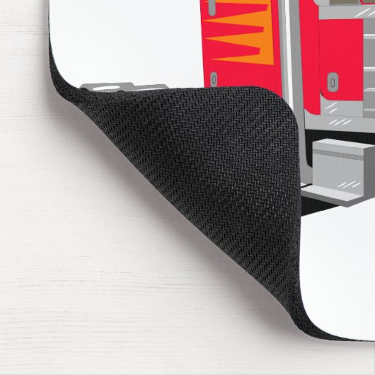 Semi Truck Mousepad (Ecke)