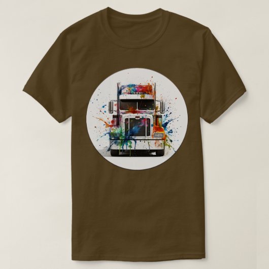 Semi Truck T-Shirt (Design vorne)