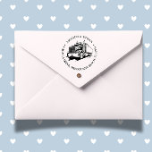 Semi Truck Theme Permastempel