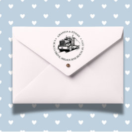 Semi Truck Theme Permastempel