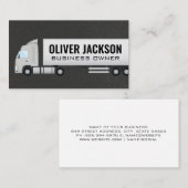 Semi Truck | Verteilung Visitenkarte (Vorne/Hinten)