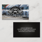 Semi Trucks | Transport | Logistik Visitenkarte (Vorne/Hinten)