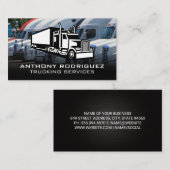 Semi Trucks | Transport | Treiber Visitenkarte (Vorne/Hinten)