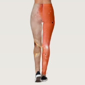 Semi-wertvolle Edelsteinstruktur Leggings (Rückseite)