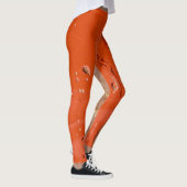 Semi-wertvolle Edelsteinstruktur Leggings (Rechts)