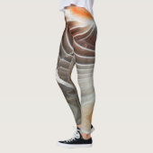 Semi-wertvolle Edelsteinstruktur Leggings (Links)