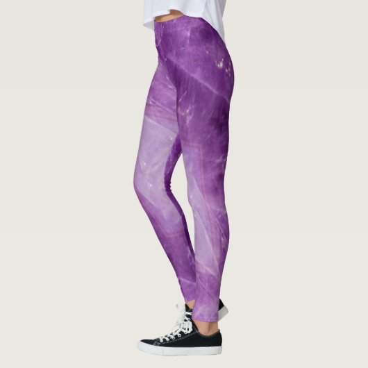 Semi-wertvolle Edelsteinstruktur Leggings (Links)
