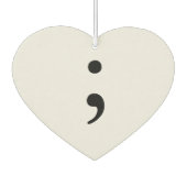 Semicolon Autolufterfrischer (Rückseite)