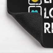 Semicolon Be Here Tomorrow Suicide Awareness Preve Mousepad (Ecke)