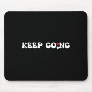 Semicolon Behalte Mental Health Suicide Awarene Mousepad