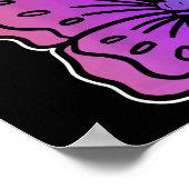 Semicolon Butterfly Antisuizid Psychische Gesundhe Poster (Ecke)