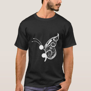 Semicolon Butterfly Pocket Butterfly Psychische Ge T-Shirt