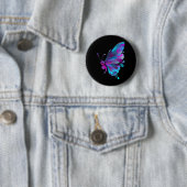 Semicolon Butterfly Semi-colon Tattoo Mental Healt Button (Beispiel)