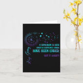 Semicolon Definition Dandelion Suizidprävention Karte (Gelbe Blume)