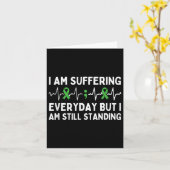 Semicolon Depression Awarene Karte (Gelbe Blume)