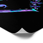 Semicolon Dragonfly Suizidprävention Monat Poster (Ecke)