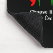 Semicolon Ekg Suizidbewusstsein Prävention Mousepad (Ecke)