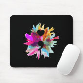 Semicolon-Geschenk Suizidprävention Krieg Mousepad (Mit Mouse)
