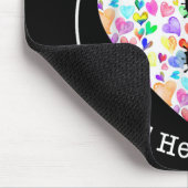 Semicolon Heart Suicide Pr Mousepad (Ecke)