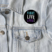 Semicolon Hope Suicide Awareness for a Mental Supe Button (Beispiel)