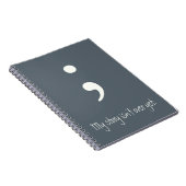 Semicolon / Meine Geschichte ist noch nicht vorbei Notizblock (Rechte Seite)