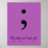 Semicolon / Meine Geschichte ist noch nicht vorbei Poster (Vorne)
