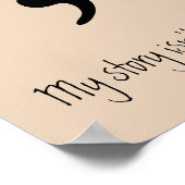 Semicolon / Meine Geschichte ist noch nicht vorbei Poster (Ecke)