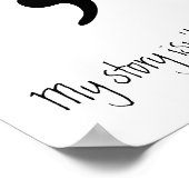 Semicolon / Meine Geschichte ist noch nicht vorbei Poster (Ecke)