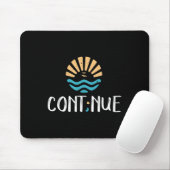 - Semicolon Mental Health Awareness Gift Mousepad (Mit Mouse)