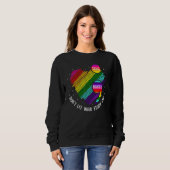 Semicolon Mental Health Awareness Sweatshirt (Vorne ganz)
