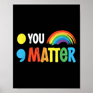 Semicolon Mental Health Warrior Solidarity Poster