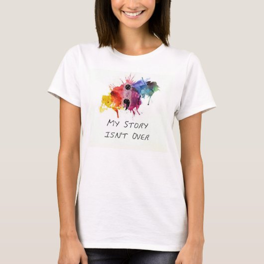 Semicolon- My Story Isnt Over T-Shirt (Vorderseite)