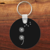 Semicolon Project Suicide Schlüsselanhänger (Vorderseite)