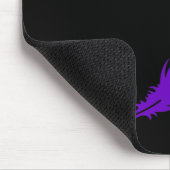 Semicolon Suicide Awareness Ribbon Mousepad (Ecke)