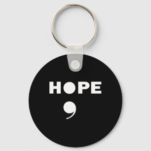Semicolon Suicide Bewusstsein für eine psychische  Schlüsselanhänger