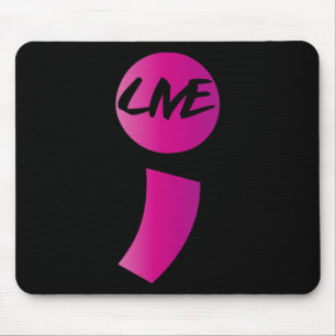 Semicolon Suicide Bewusstsein Suiziddepression Mousepad