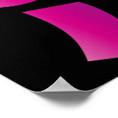 Semicolon Suicide Bewusstsein Suiziddepression Poster (Ecke)