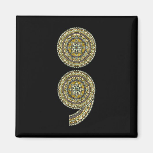 Semicolon Suicide Prevention Awareness Gift Magnet (Vorne)